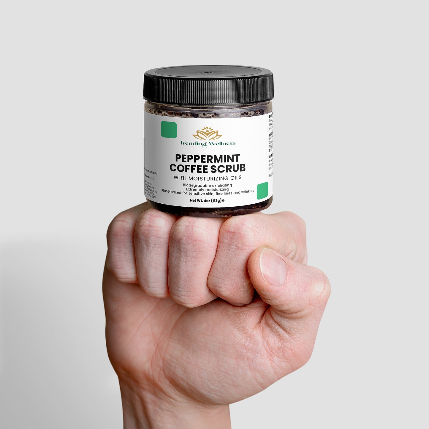 Peppermint Coffee Scrub - Trending Wellness Store