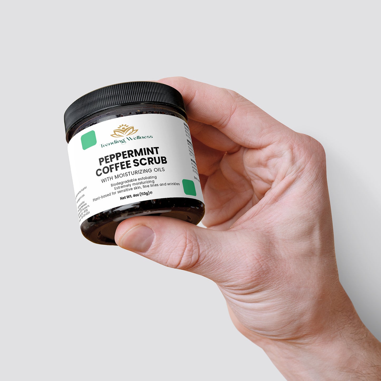 Peppermint Coffee Scrub - Trending Wellness Store