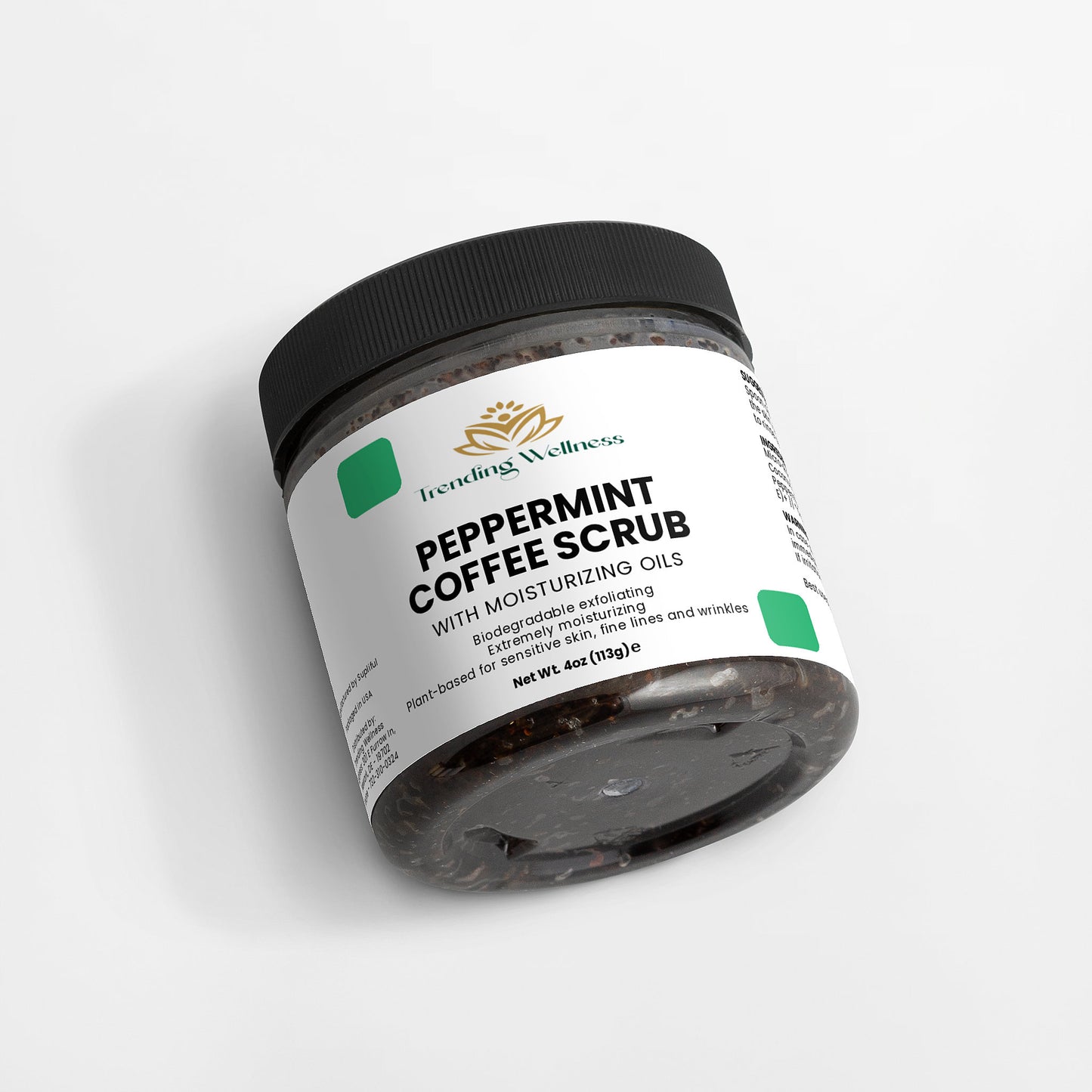 Peppermint Coffee Scrub - Trending Wellness Store