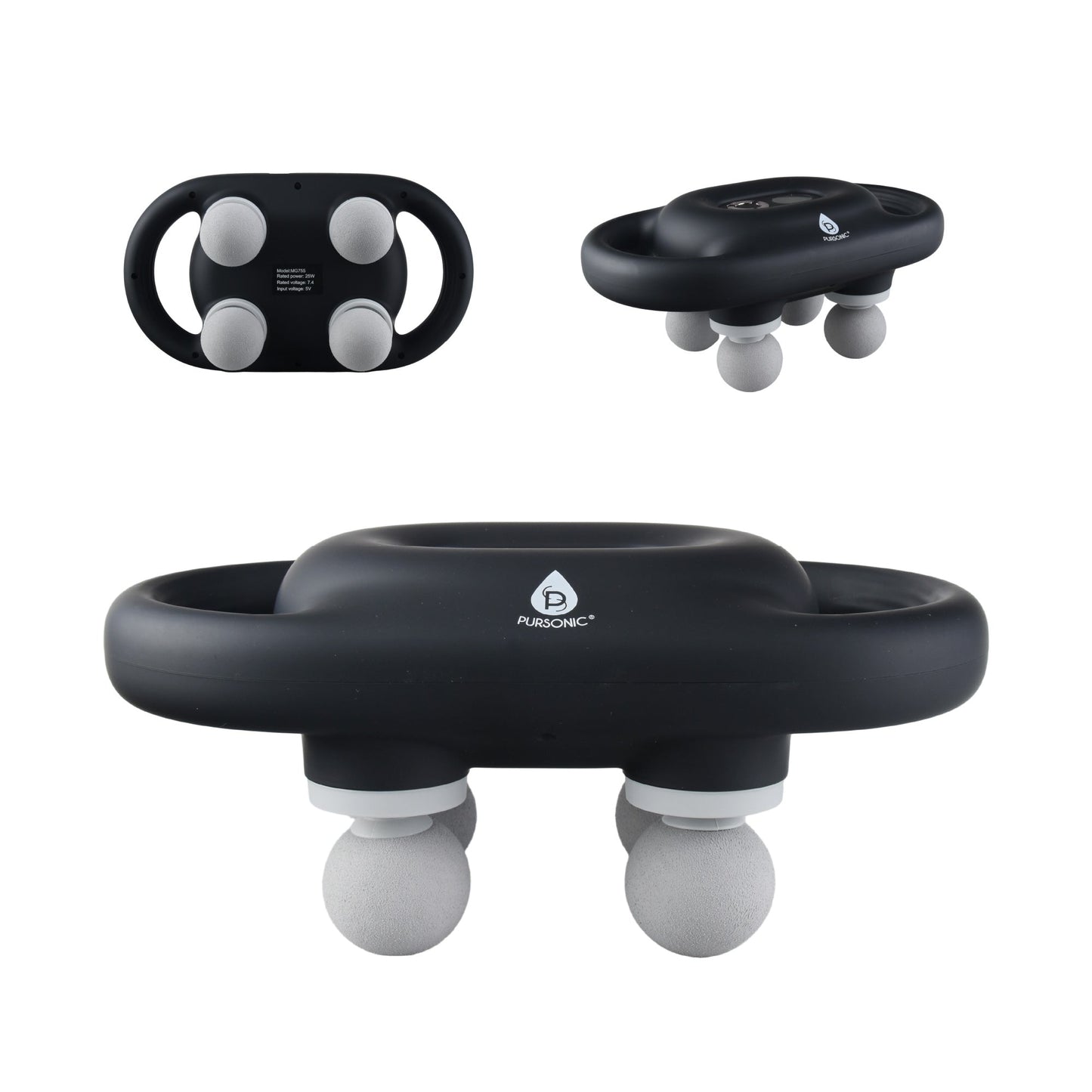 Percussion Powerhouse: 9-Speed Professional & 3-Speed Portable Massage Gun Set - Trending Wellness Store