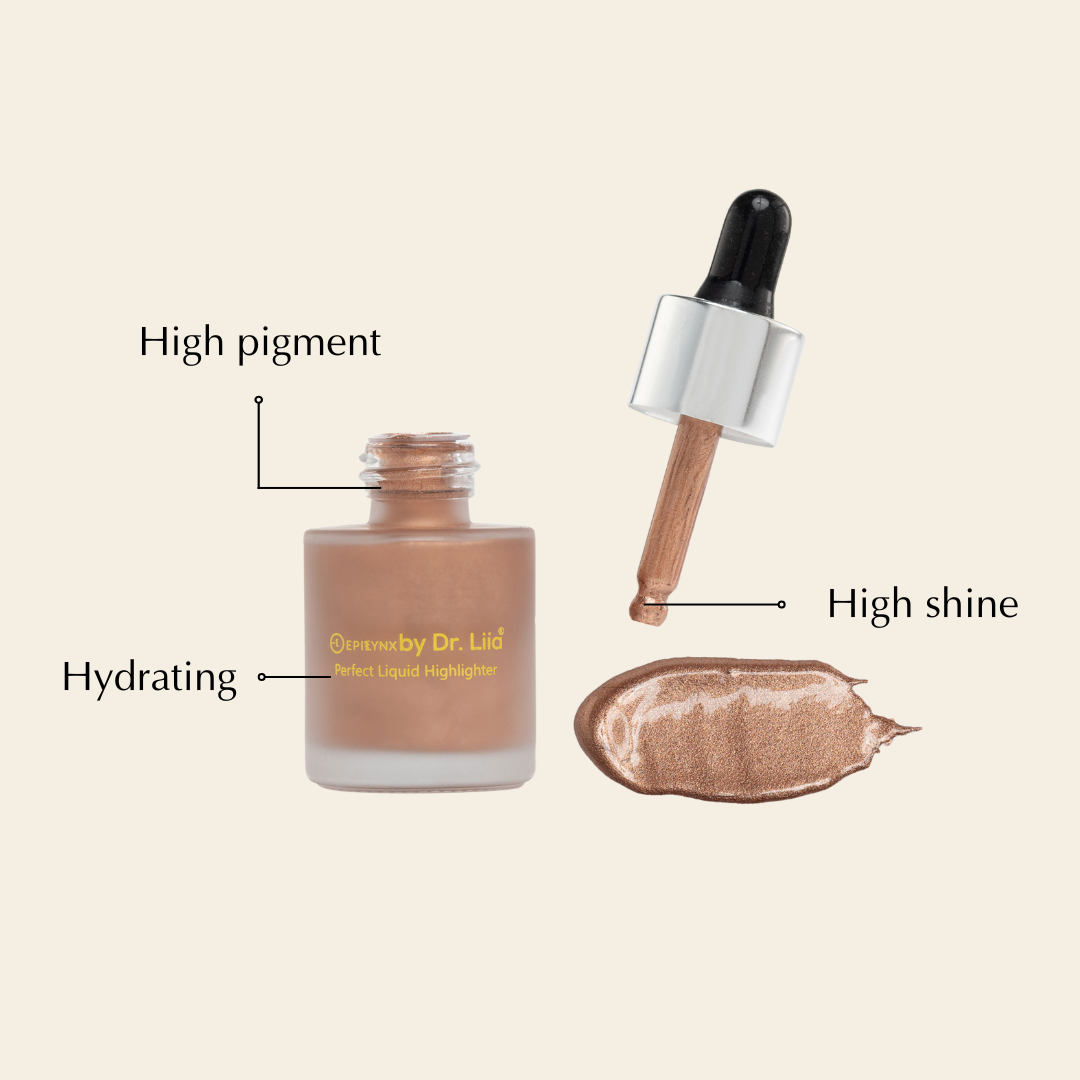 Perfect Liquid Highlighter Drops – Dewy, Luminous Glow (Vegan, Gluten-Free) - Trending Wellness Store
