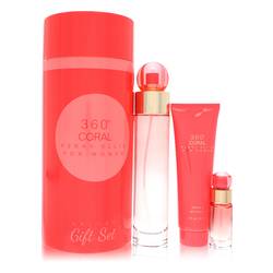 Perry Ellis 360 Coral Gift Set By Perry Ellis - Trending Wellness Store