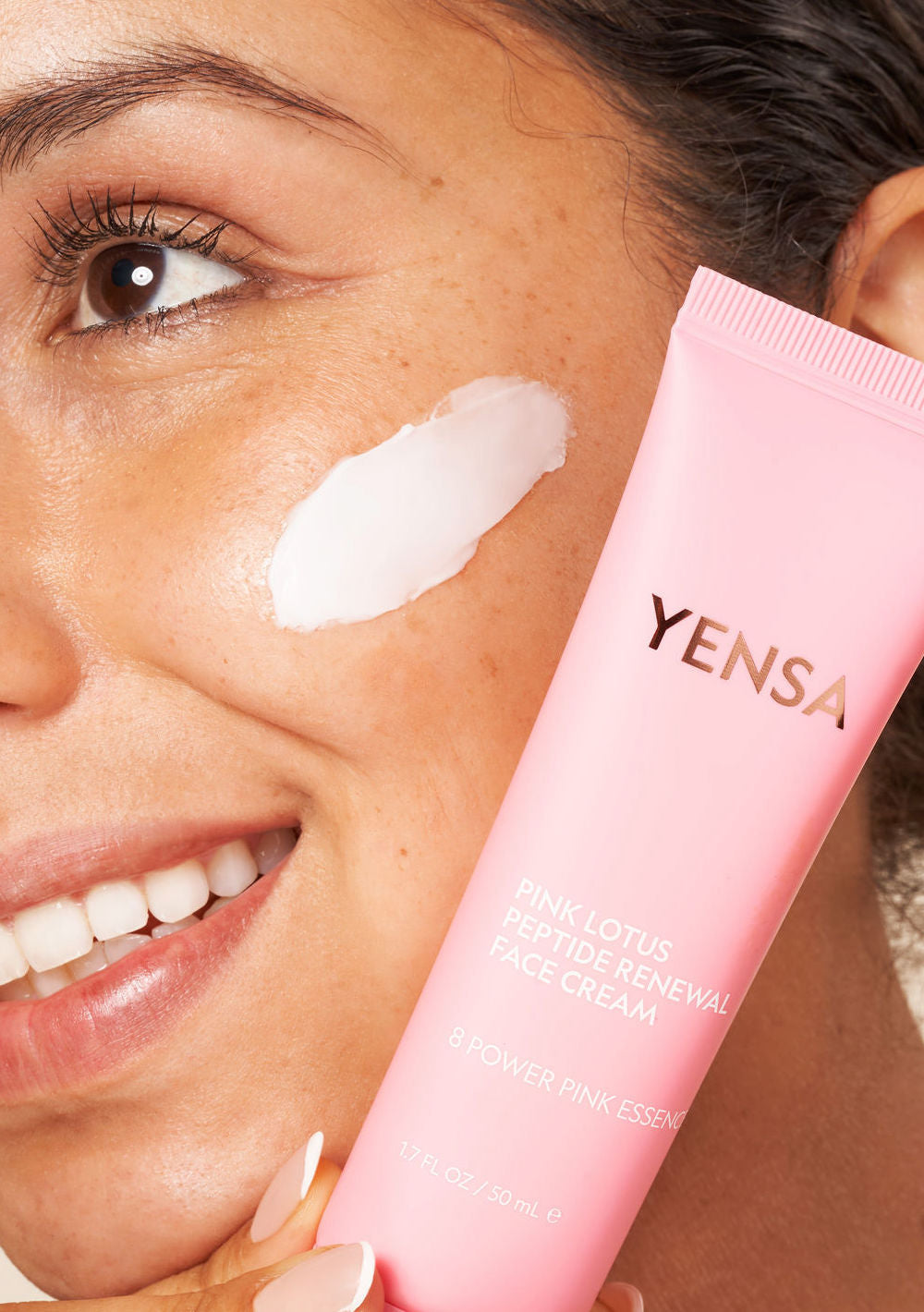 Pink Lotus Peptide Renewal Face Cream - Trending Wellness Store