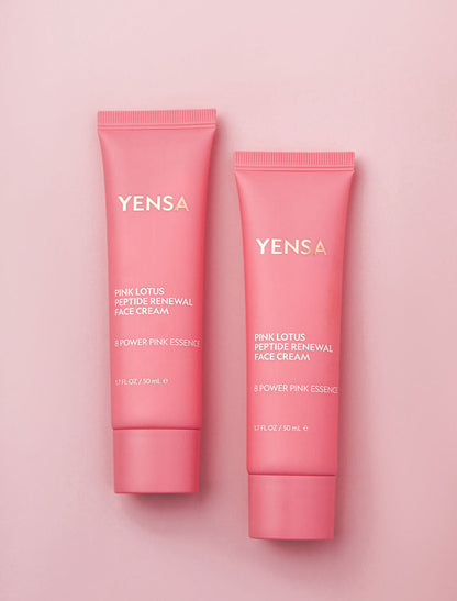 Pink Lotus Peptide Renewal Face Cream - Trending Wellness Store