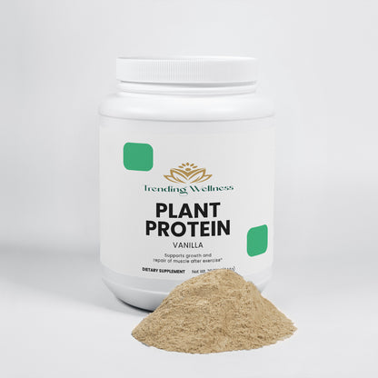 Plant Protein (Vanilla) - Trending Wellness Store