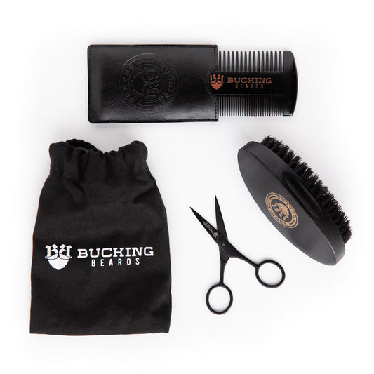 Premium Vegan Beard Grooming Kit – Complete Set for Growth, Styling & Maintenance - Trending Wellness Store