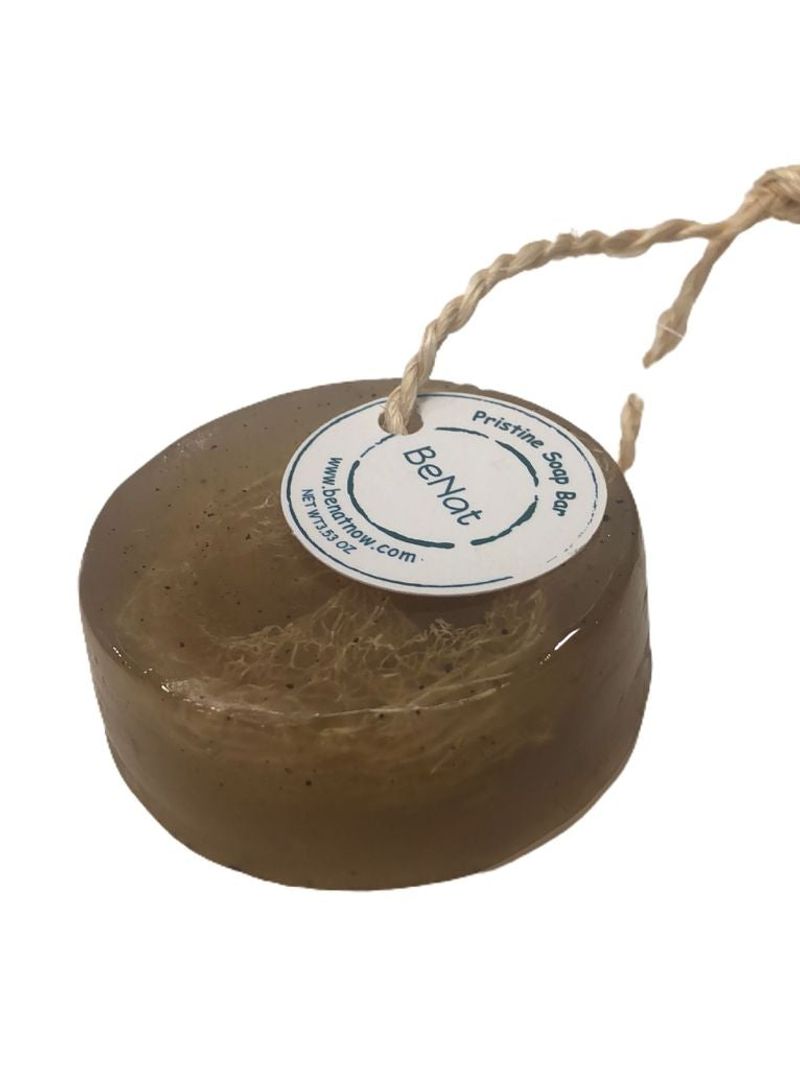 Pristine Soap Bar. Green Clay, Bamboo, and Green Tea. - Trending Wellness Store