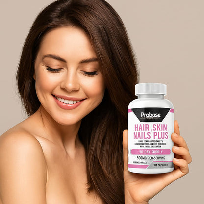 Probase Nutrition Hair, Skin and Nails Plus 60 Capsules 30-Day Supply - Trending Wellness Store