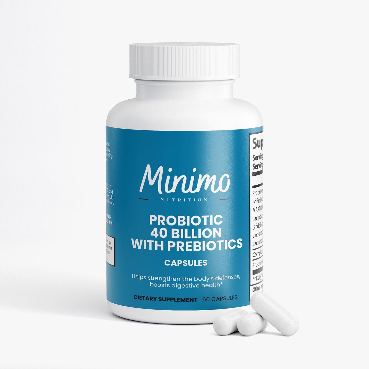 Probiotic 40 Billion with Prebiotics, 60 ct. - Trending Wellness Store