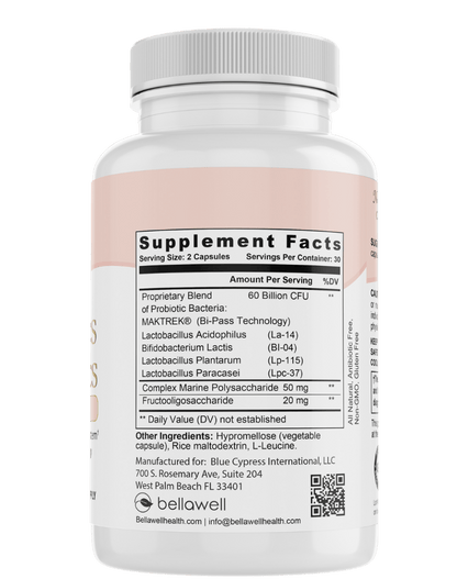 Probiotics 60 Billion by Bellawell - Trending Wellness Store