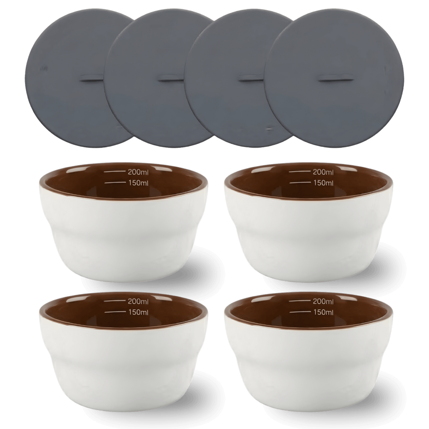 Professional Coffee Cupping Bowl Set (4-pack) - Trending Wellness Store