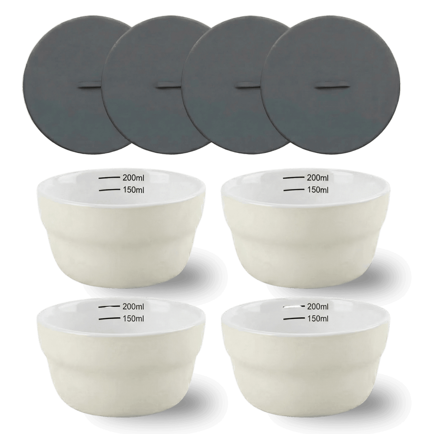 Professional Coffee Cupping Bowl Set (4-pack) - Trending Wellness Store