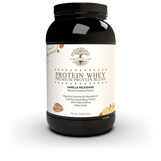 Protein Whey Premium Protein Blend Vanilla Milkshake - Trending Wellness Store