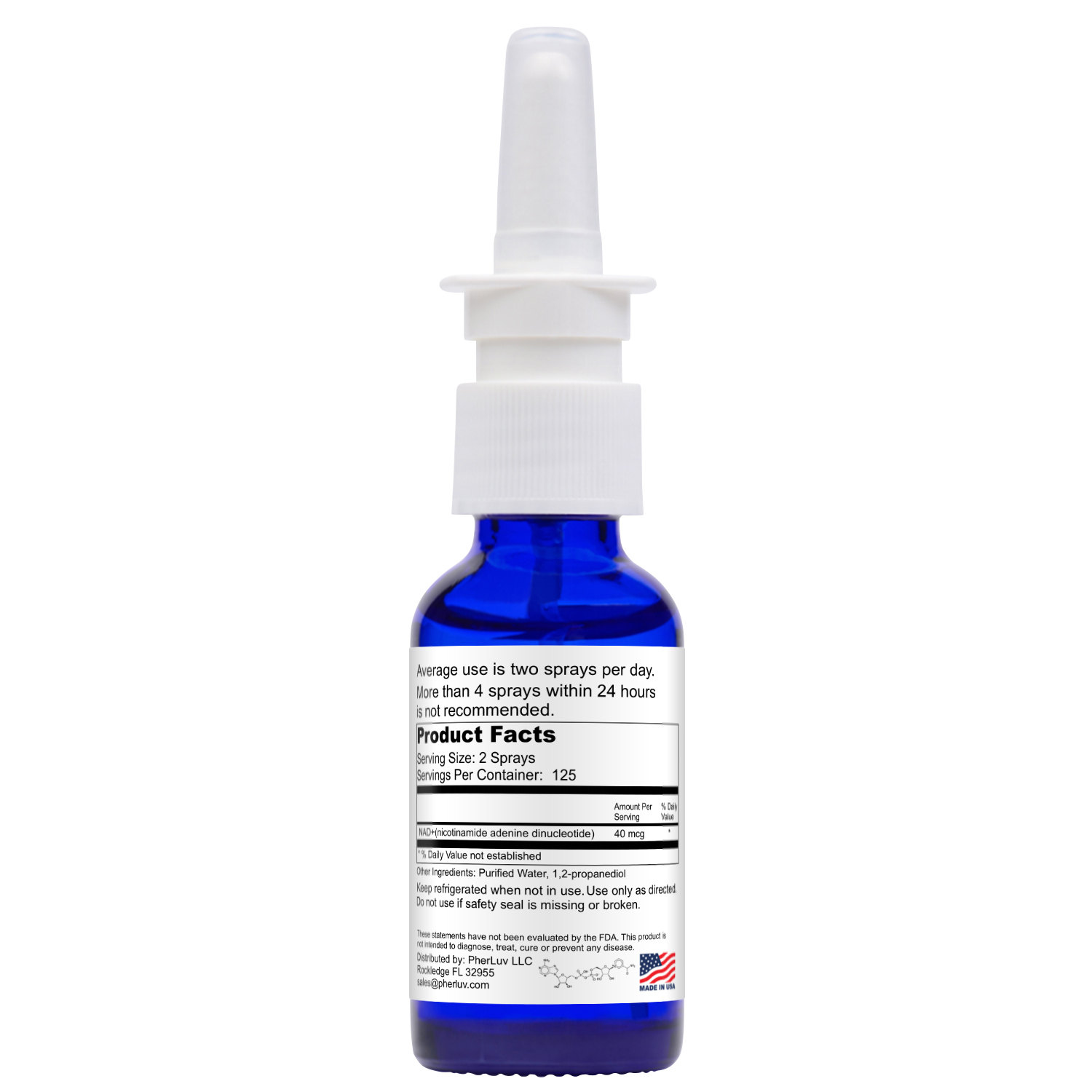 Pure Longevity NAD+ Nasal Spray - Trending Wellness Store