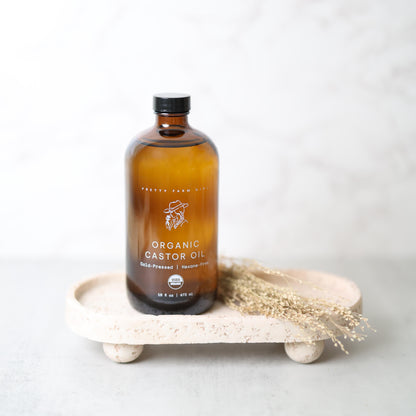 Pure Organic Cold Pressed Hexane-Free Castor Oil - Trending Wellness Store