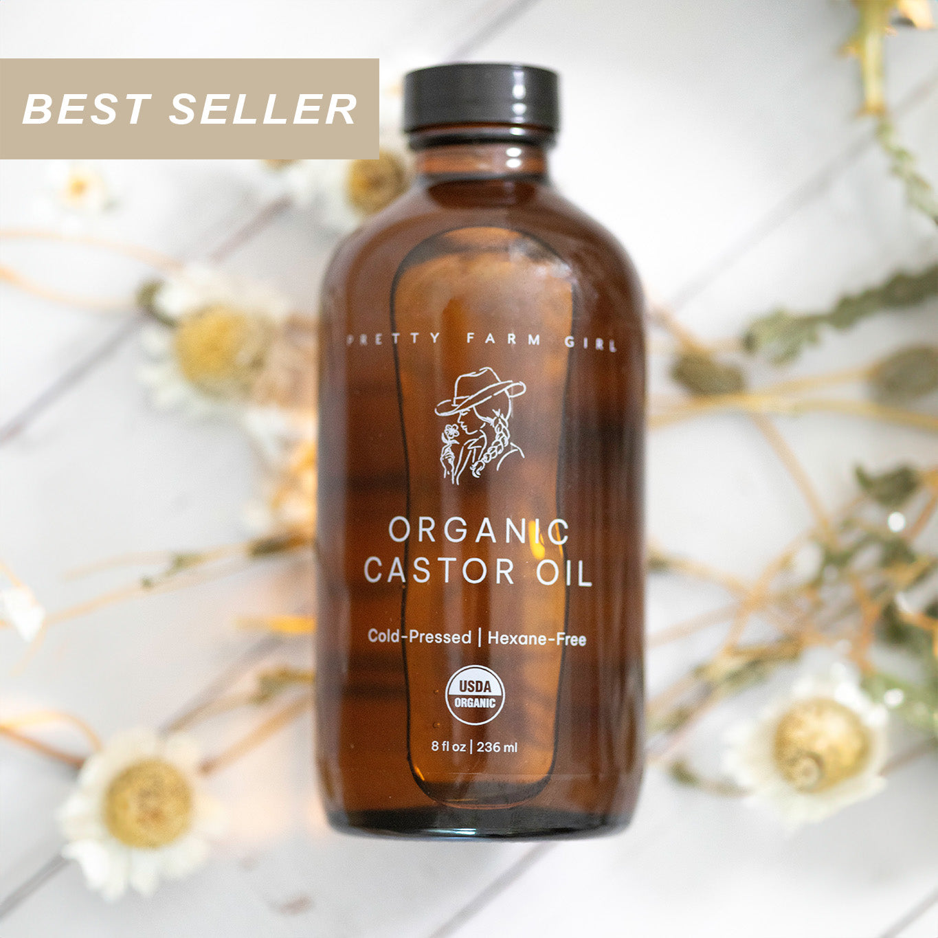 Pure Organic Cold Pressed Hexane-Free Castor Oil - Trending Wellness Store
