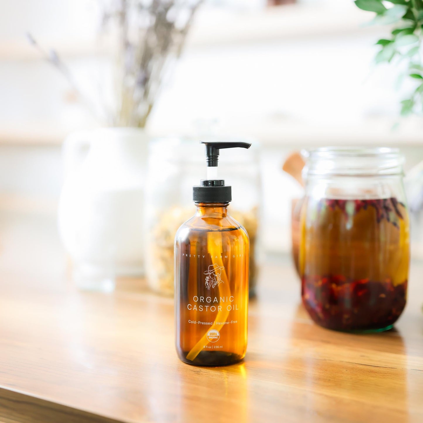 Pure Organic Cold Pressed Hexane-Free Castor Oil - Trending Wellness Store