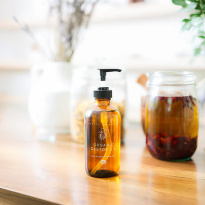 Pure Organic Cold Pressed Hexane-Free Castor Oil - Trending Wellness Store