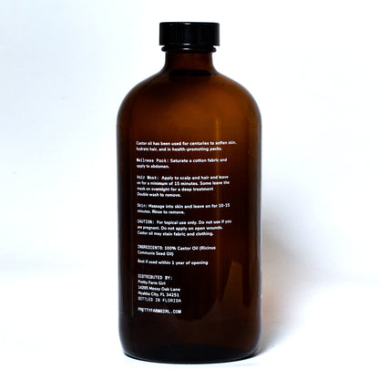 Pure Organic Cold Pressed Hexane-Free Castor Oil - Trending Wellness Store