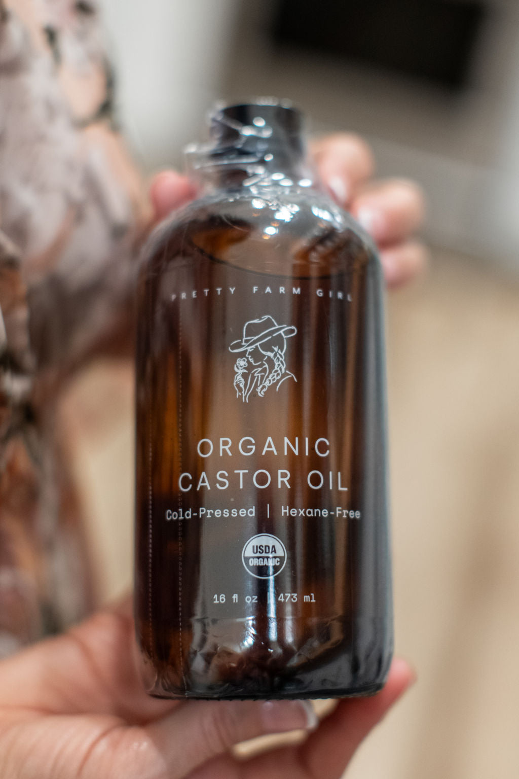 Pure Organic Cold Pressed Hexane-Free Castor Oil - Trending Wellness Store