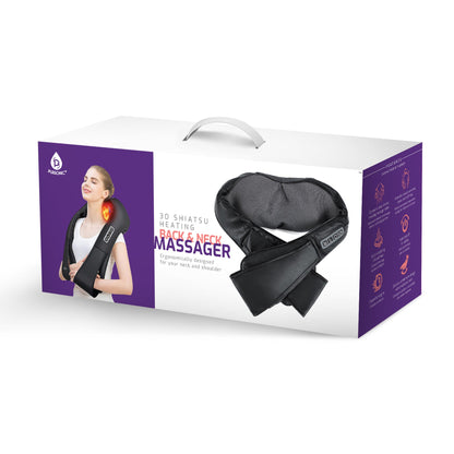 Pursonic 3D Shiatsu Heating Back and Neck Massager - Trending Wellness Store