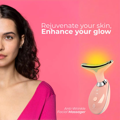 Pursonic 7-in-1 LED Light Therapy Beauty Device - Red Light Therapy Face & Neck Sculpting Wand - Trending Wellness Store