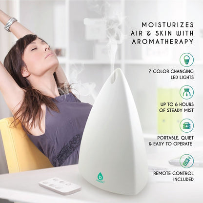 Pursonic Aromatherapy Diffuser & Essential Oil Set -Ultrasonic Top 3 Oils - Trending Wellness Store