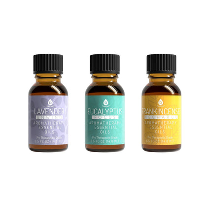 Pursonic Aromatherapy Diffuser & Essential Oil Set -Ultrasonic Top 3 Oils - Trending Wellness Store