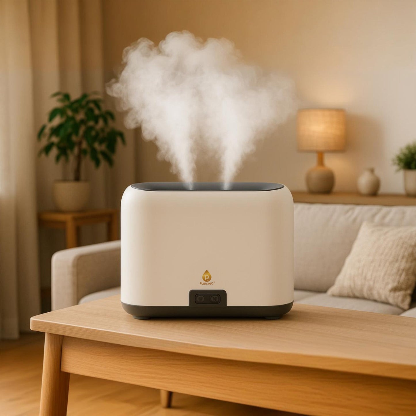 Pursonic Essential Oil FlameGlow Aromatherapy Diffuser - Trending Wellness Store