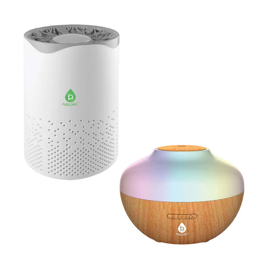 Pursonic Fresh Air & Aromatherapy Bundle – True HEPA Air Purifier & Essential Oil Diffuser - Trending Wellness Store