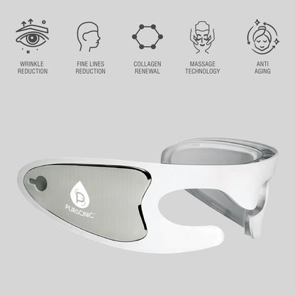 Pursonic LED Rejuvenation Duo: Eye Mask & 7-in-1 Light Therapy Device - Trending Wellness Store