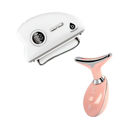 Pursonic Radiance Duo: 7-in-1 LED Light Therapy Beauty Face & Body Wands (2-Pack) - Trending Wellness Store