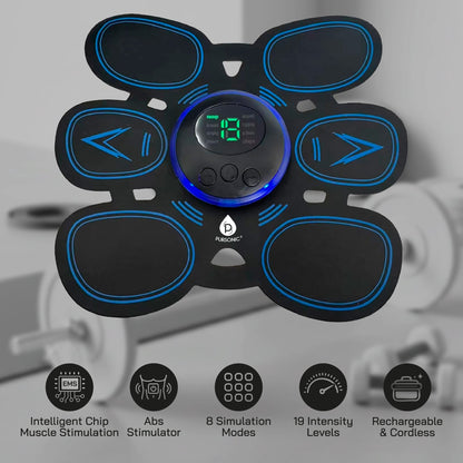 Pursonic Rechargeable Abdominal Muscle Toner & Massager - Trending Wellness Store