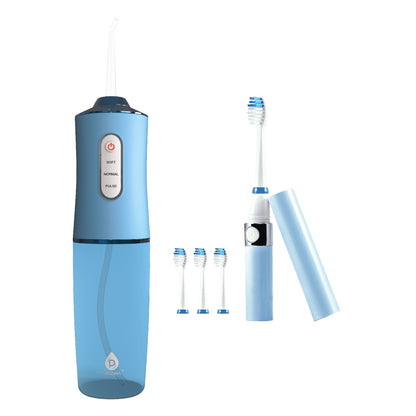 Pursonic Water Flosser & Portable Sonic Toothbrush Oral Care Bundle – Complete On-the-Go Dental Hygiene Kit - Trending Wellness Store