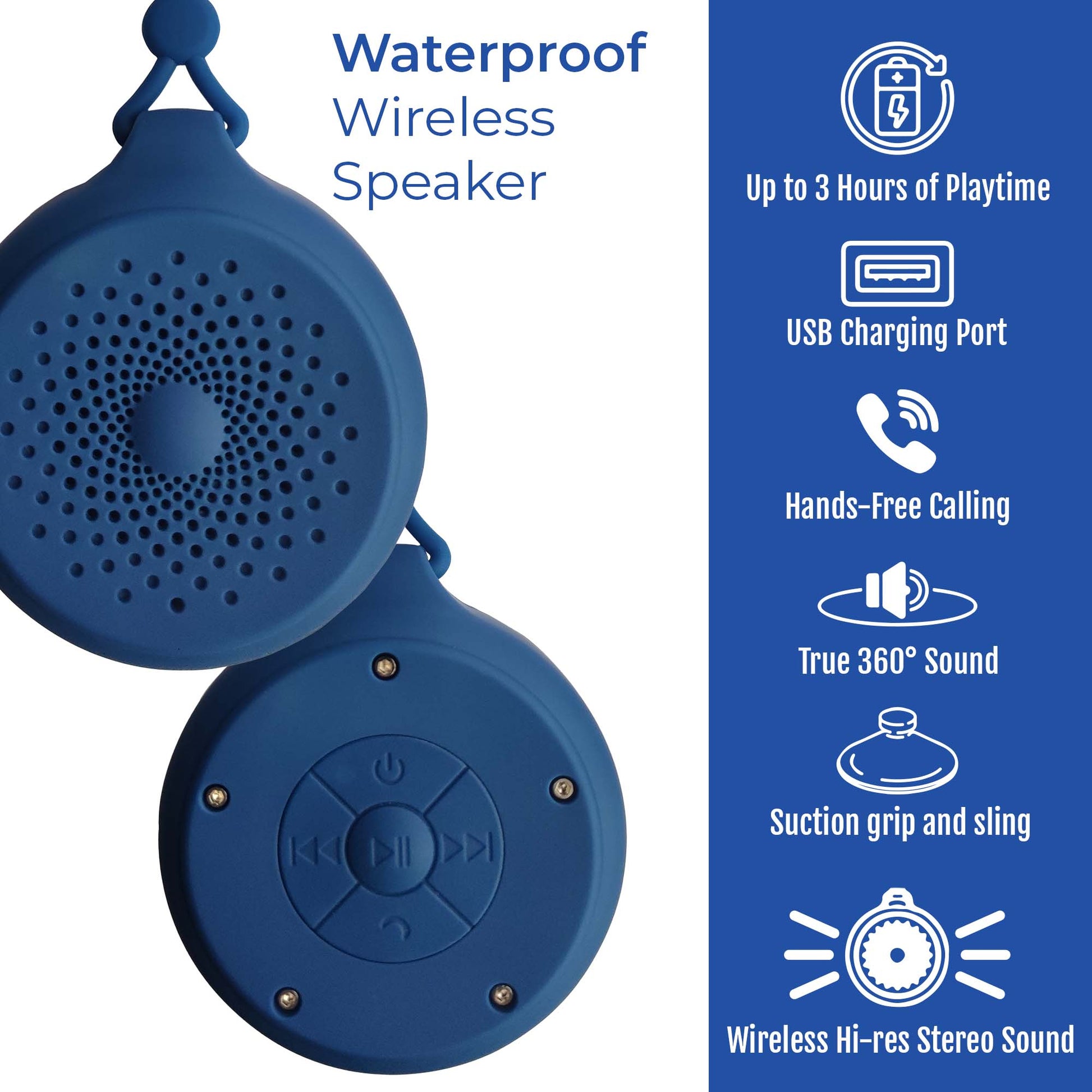 Pursonic Waterproof Wireless Speaker - Trending Wellness Store
