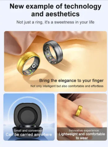 R6 Smart Ring – Advanced Health Monitoring with Long-Lasting Endurance - Trending Wellness Store