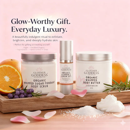 Radiance Glow Organic Skincare Gift Set – Exfoliate, Brighten & Hydrate Naturally - Trending Wellness Store