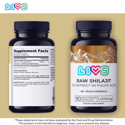 Raw Shilajit Capsules - Trending Wellness Store