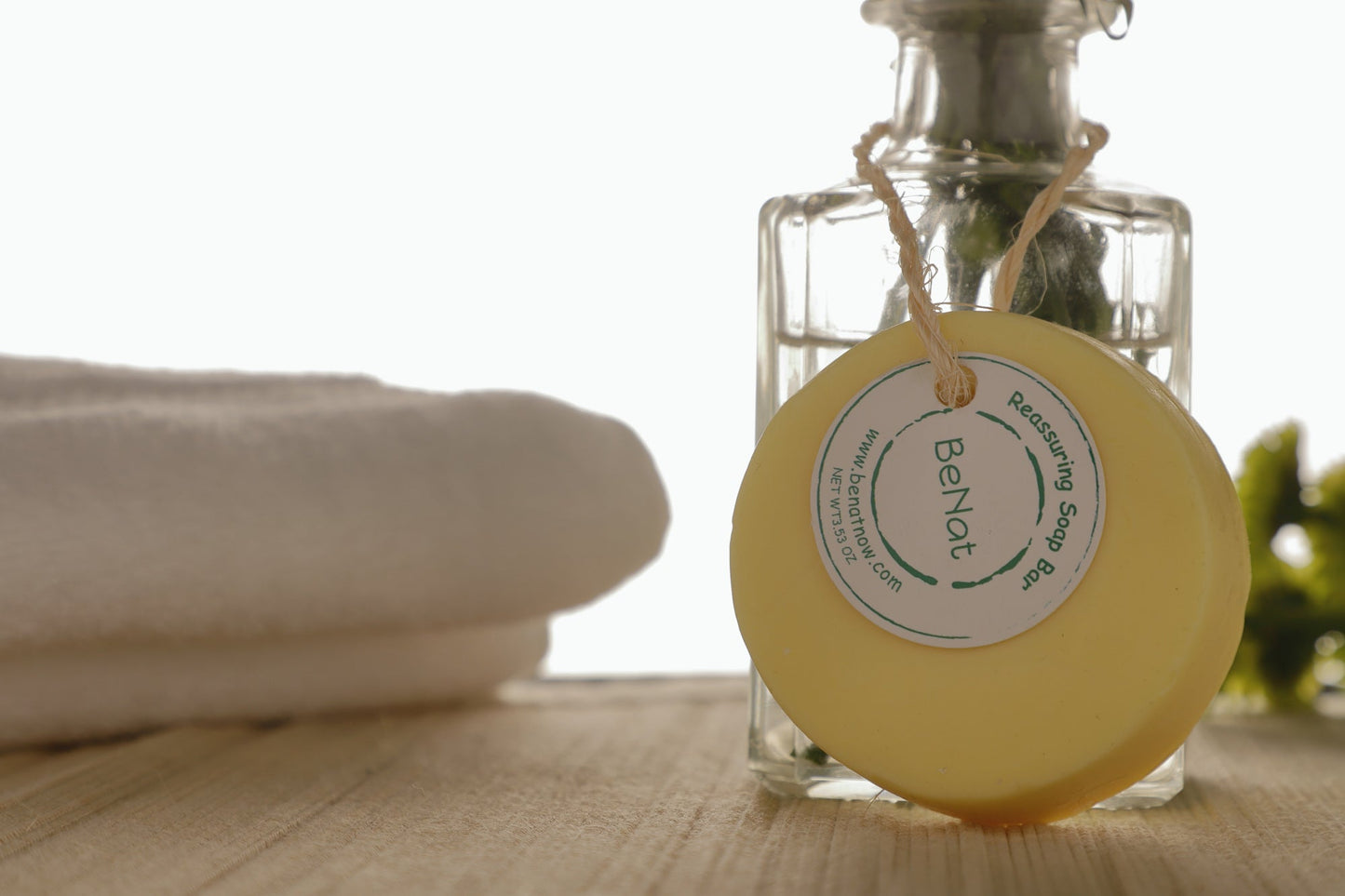 Reassuring Soap Bar. Wheat, Olive, and Almond Oil. - Trending Wellness Store