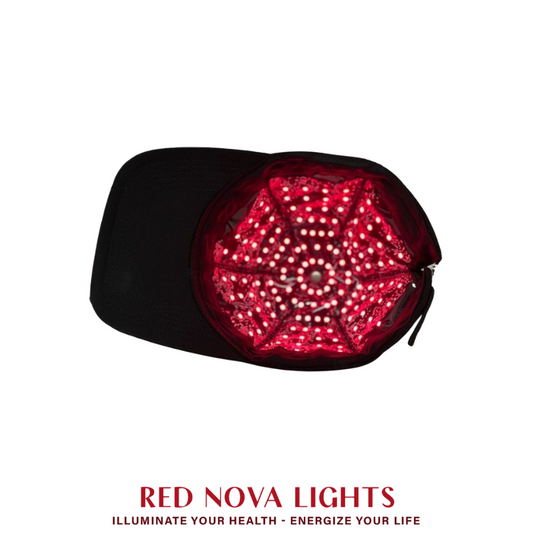 Red Light Therapy Hat for Hair Growth & Pain Relief – 660nm + 850nm - Trending Wellness Store