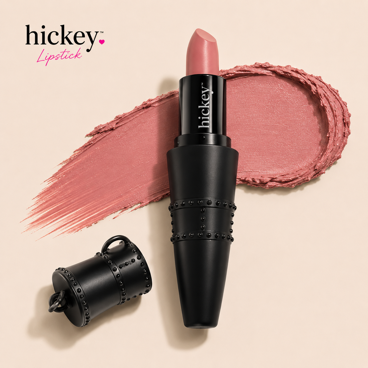 Refillable Organic Lipstick | Clean, Vegan, Satin Finish | Hickey Lipstick - Trending Wellness Store