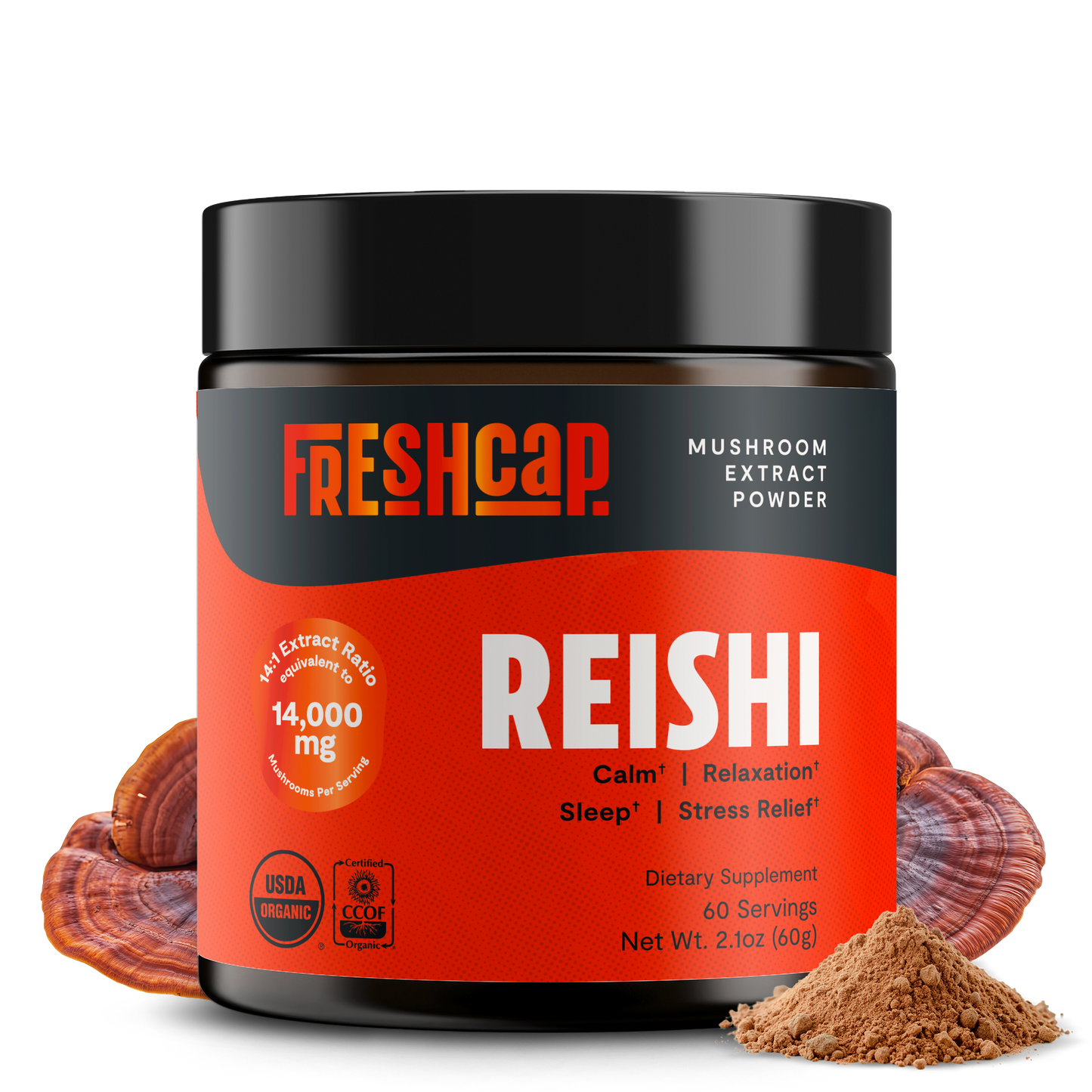 Reishi Mushroom Extract Powder - Trending Wellness Store