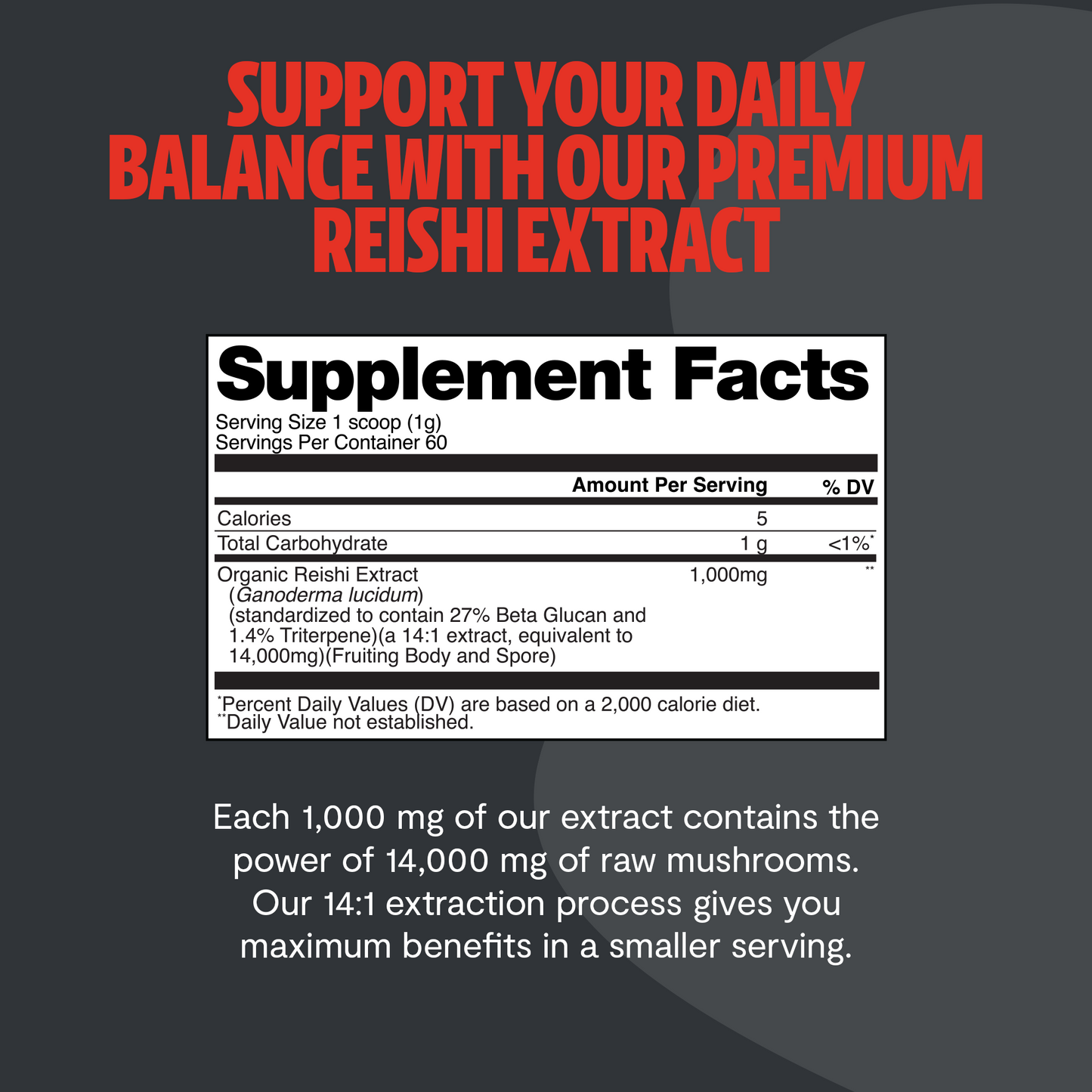 Reishi Mushroom Extract Powder - Trending Wellness Store