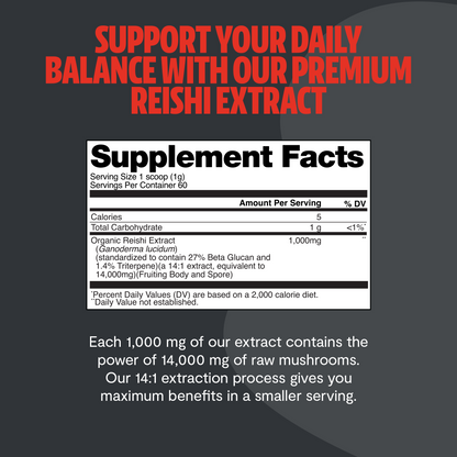 Reishi Mushroom Extract Powder - Trending Wellness Store