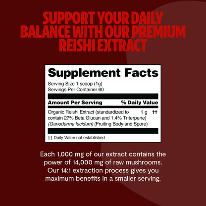Reishi Mushroom Extract Powder - Trending Wellness Store