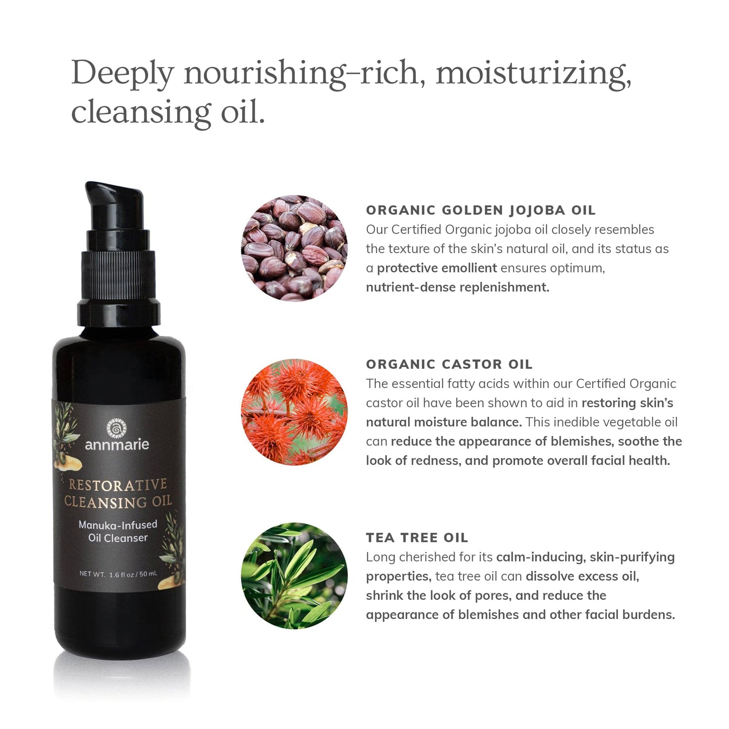 Restorative Cleansing Oil (50ml)- Collective - Trending Wellness Store
