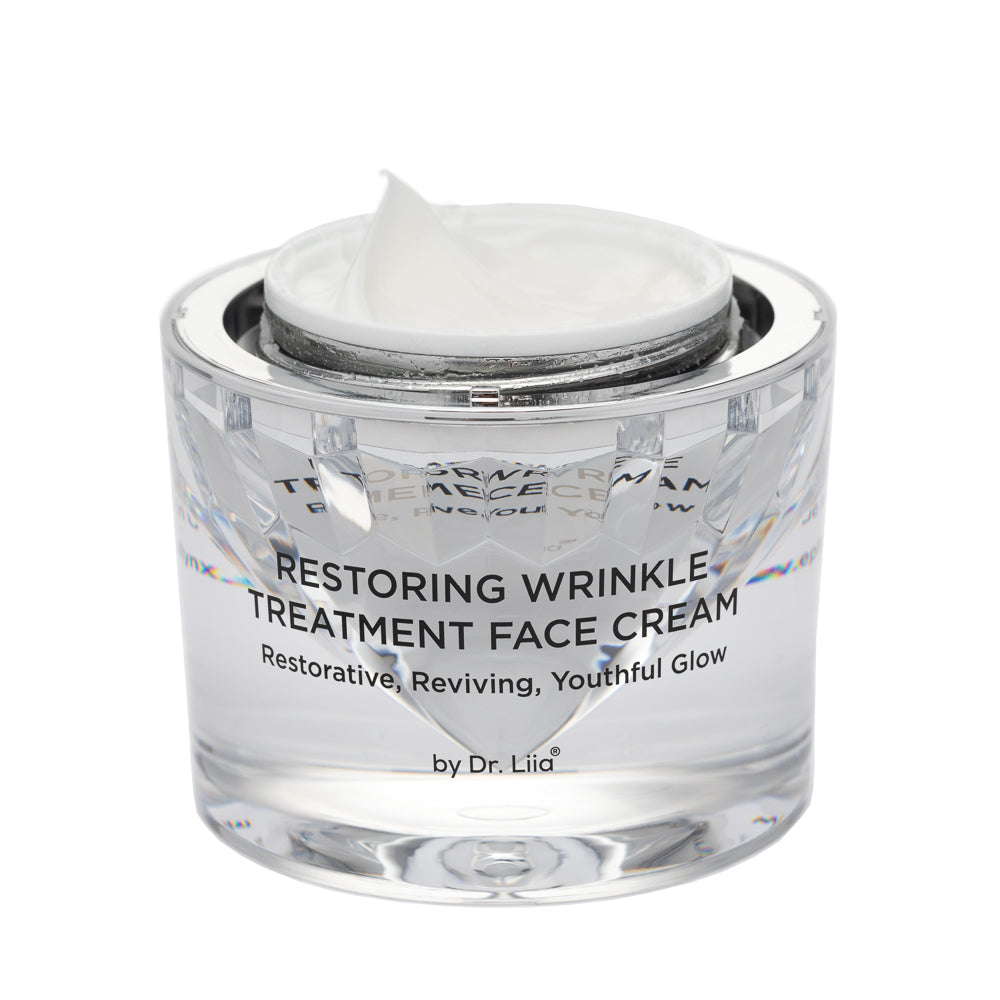 Restoring Wrinkle Treatment Face Cream – Vegan, Hypoallergenic, Gluten-Free Anti-Aging Formula - Trending Wellness Store