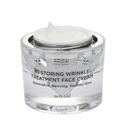 Restoring Wrinkle Treatment Face Cream – Vegan, Hypoallergenic, Gluten-Free Anti-Aging Formula - Trending Wellness Store