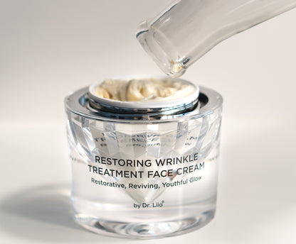 Restoring Wrinkle Treatment Face Cream – Vegan, Hypoallergenic, Gluten-Free Anti-Aging Formula - Trending Wellness Store