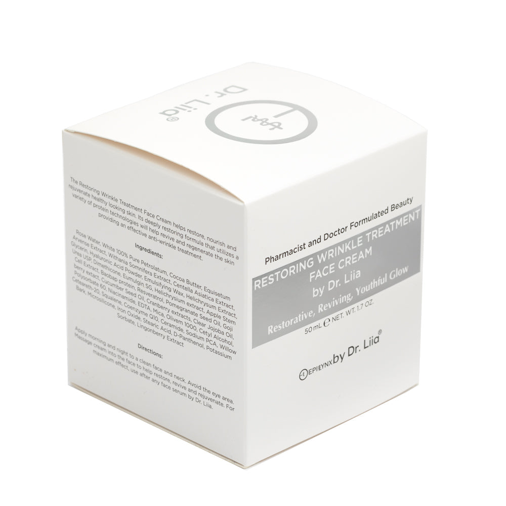Restoring Wrinkle Treatment Face Cream – Vegan, Hypoallergenic, Gluten-Free Anti-Aging Formula - Trending Wellness Store